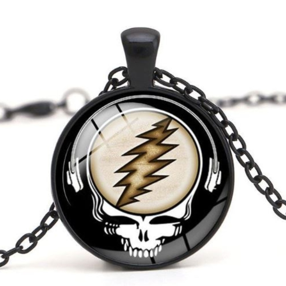 Grateful Dead Steal Your Face Pendant Necklace